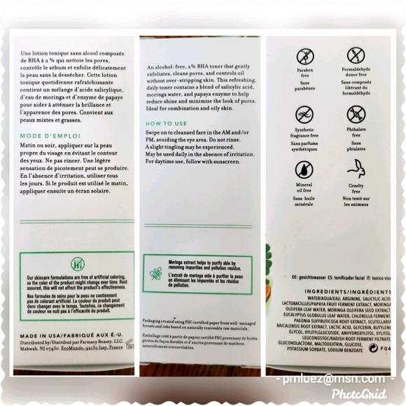 Farmacy Deep Sweep 2% BHA Toner - Picture 5 of 6